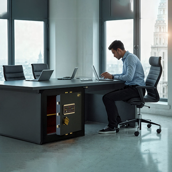 گاوصندوق نسوز الکترونیکی سدید مدل 550 LF