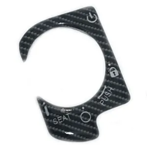 برچسب سوییچ و قفل موتور سیکلت وارون مدل M-90-CARBON مناسب برای کلیک