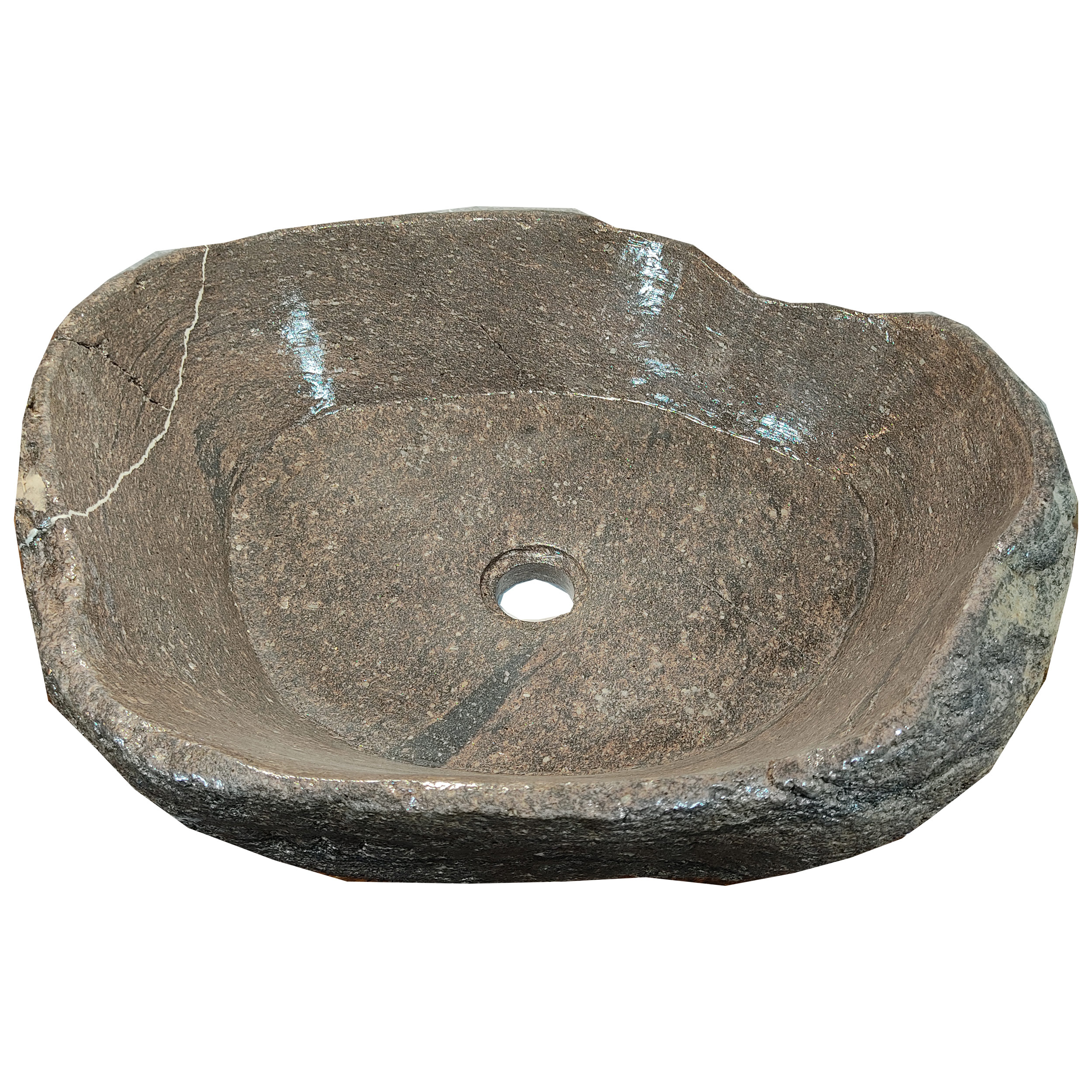 روشویی مدل طبیعی سنگ رودخانه ای کد A190