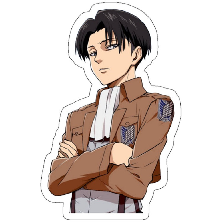 استیکر کالرگین مدل Levi Ackerman Attack On Titan