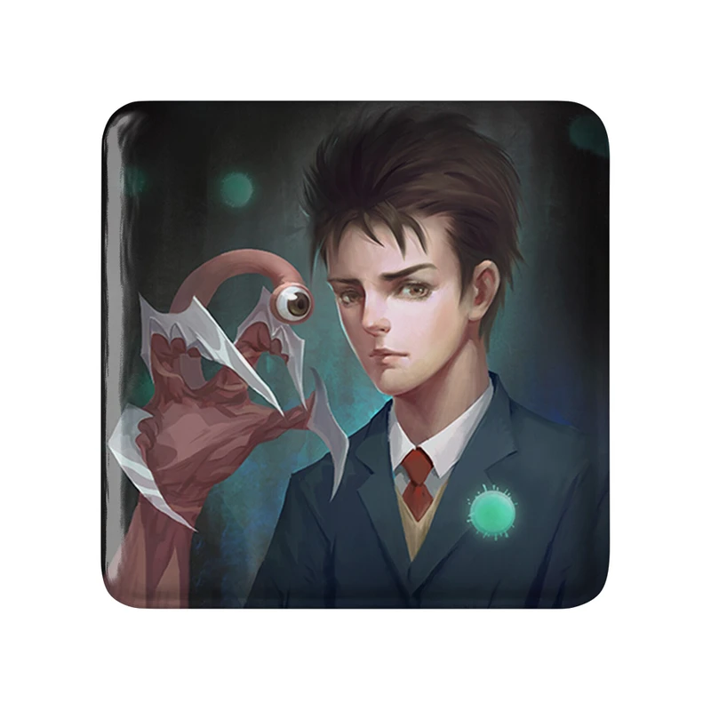 پیکسل خندالو طرح ایزومی و میگی انیمه انگل مدل مربعی کد 33734