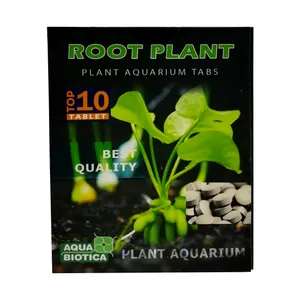 قرص زیربستر آکواریوم آکوابیوتیکا مدل root plant بسته 10 عددی