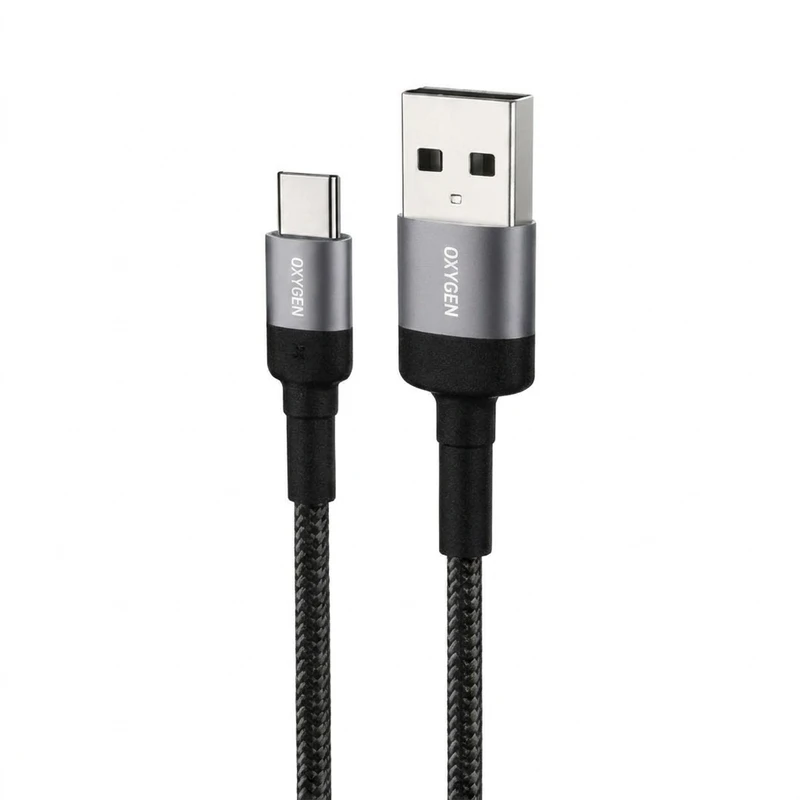 کابل تبدیل USB به USB-C اکسیژن مدل LX-1 طول 1 متر