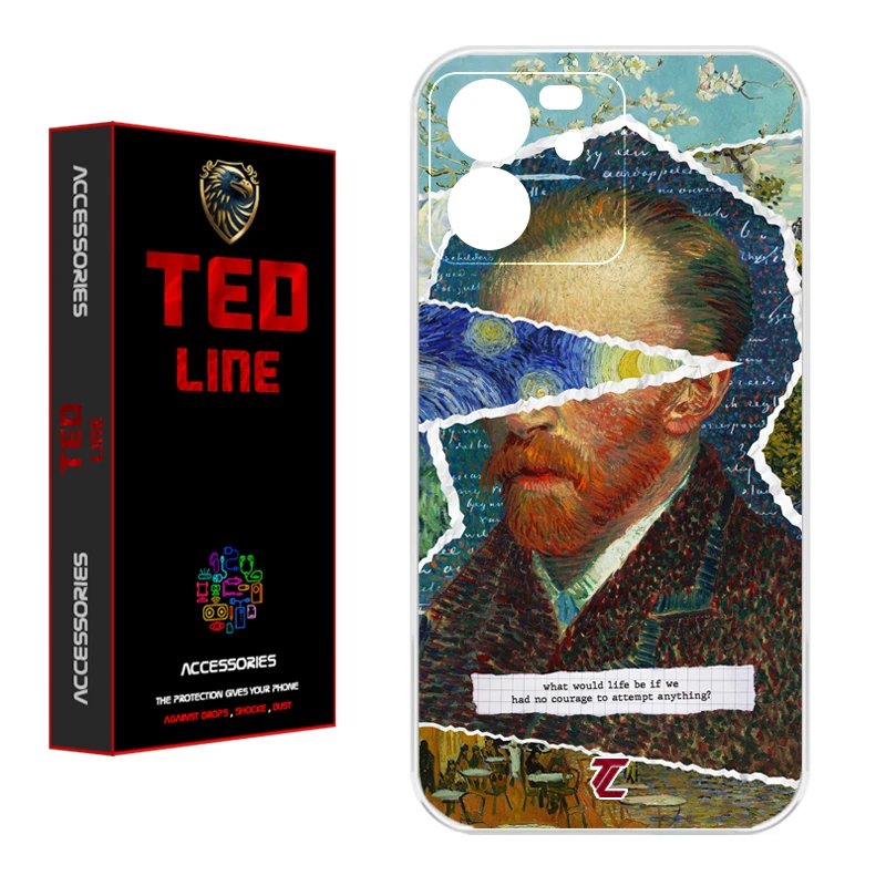 کاور تد لاین طرح ونگوگ کد 1115 مناسب برای گوشی موبایل شیائومی Mi 13T / 13T Pro