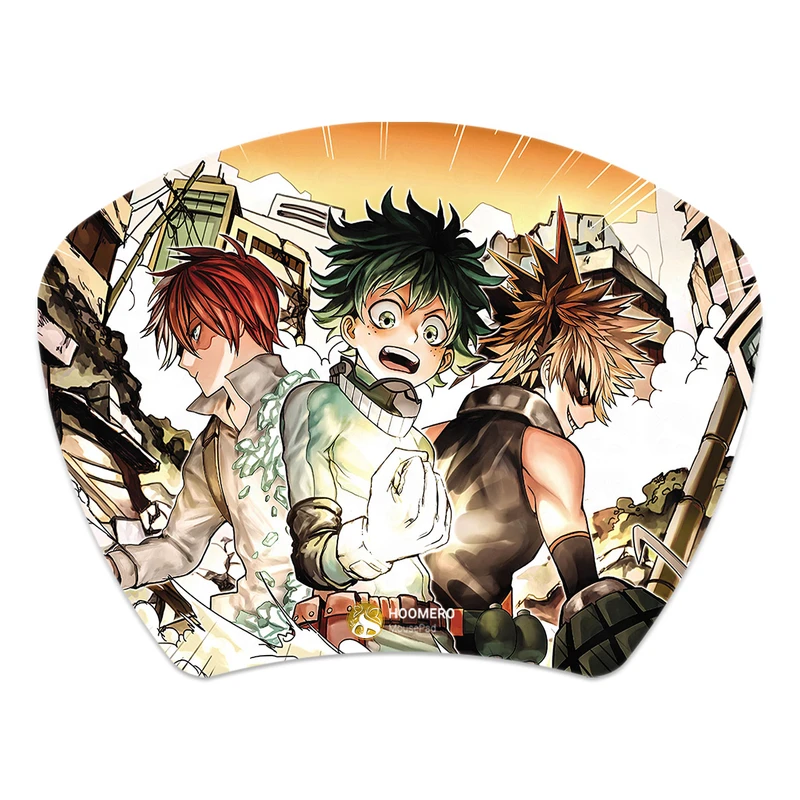 ماوس پد هومرو مدل MC1126 طرح انیمه آکادمی قهرمان من