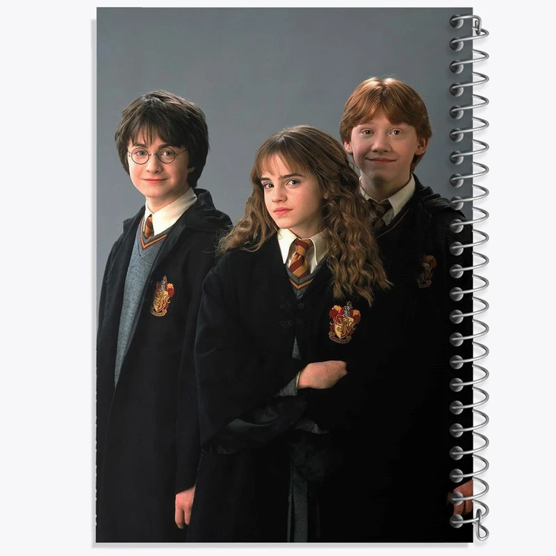 دفتر شطرنجی 50 برگ خندالو طرح هری پاتر Harry Potter کد 19363