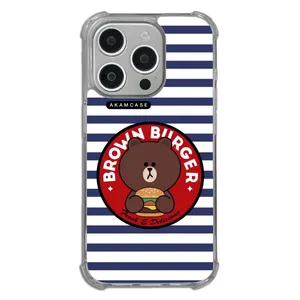 AKAM AMCWTA15PRO-BROWN13 Cover For Apple iPhone 15 Pro