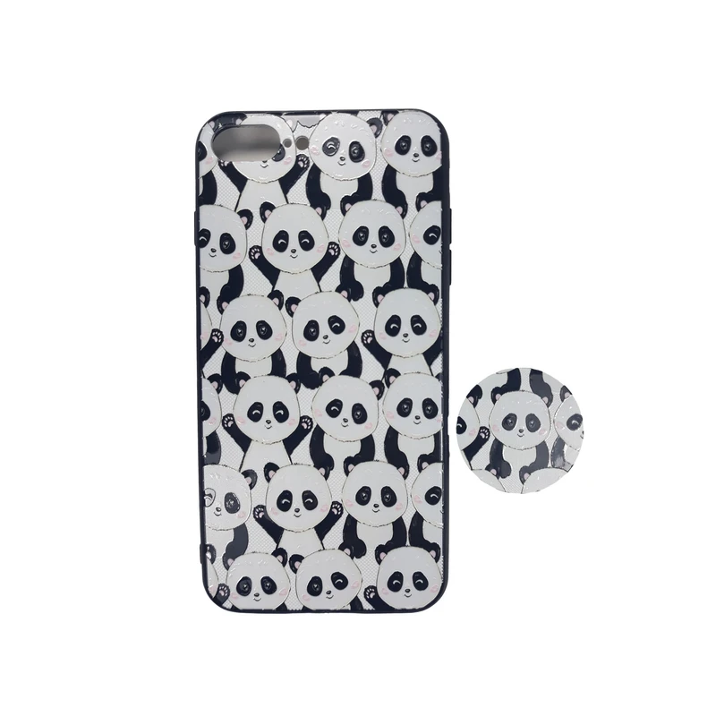کاور مدل aw12 برای گوشی موبایل آیفون iPhone 8 Plusبه همراه پاپ سوکت