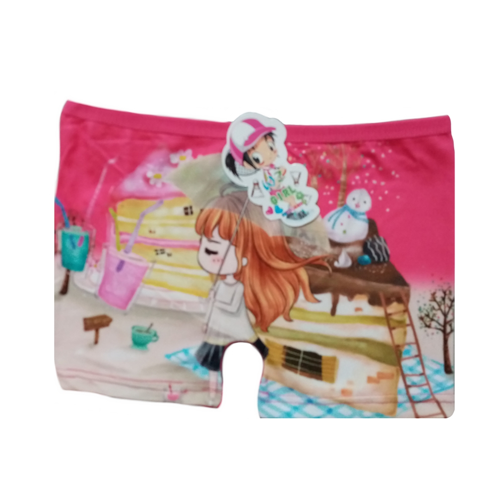 شورت دخترانه مدل دختر رنگ سرخابی