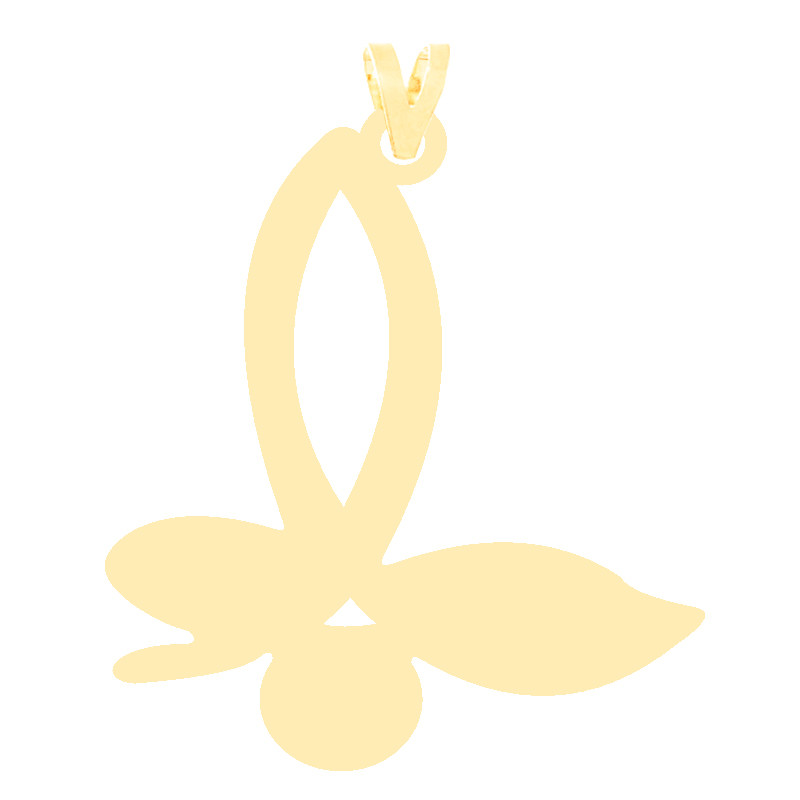 آویز گردنبند طلا 18 عیار زنانه کرابو مدل Kr3210