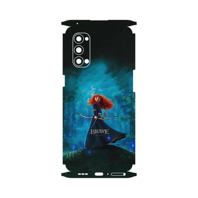 برچسب پوششی ماهوت مدل Brave-FullSkin مناسب برای گوشی موبایل اپو Reno4 Pro 5G