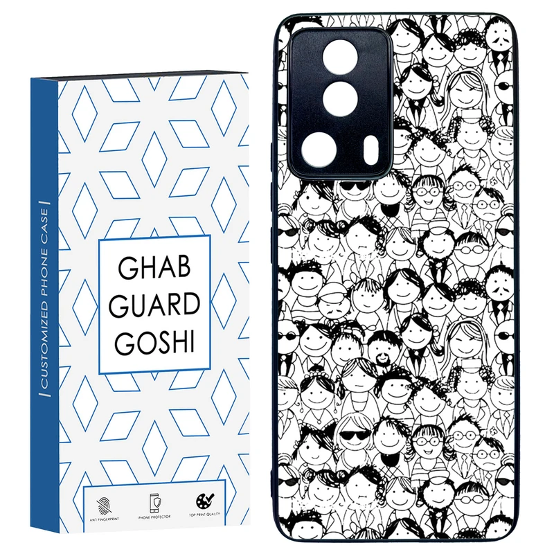 کاور قاب گارد گوشی طرح آدمک کد TPU-076 مناسب برای گوشی موبایل شیائومی Mi 13 Lite