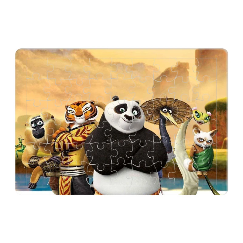 پازل 54 تکه طرح پاندا کونگ فوکار مدل P989