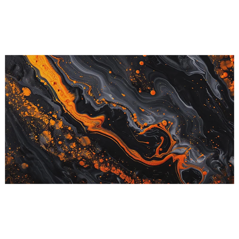 فرش پارچه‌ای مدل فرشینه طرح رگه ای سنگی کد AR3059158