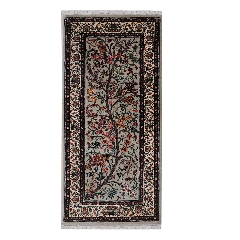 فرش دستبافت کناره یک متری کد 8220