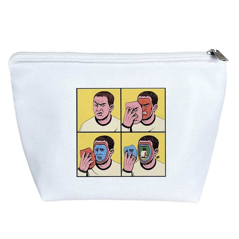 کیف لوازم آرایش دخترانه خندالو مدل نقاب کد 7456