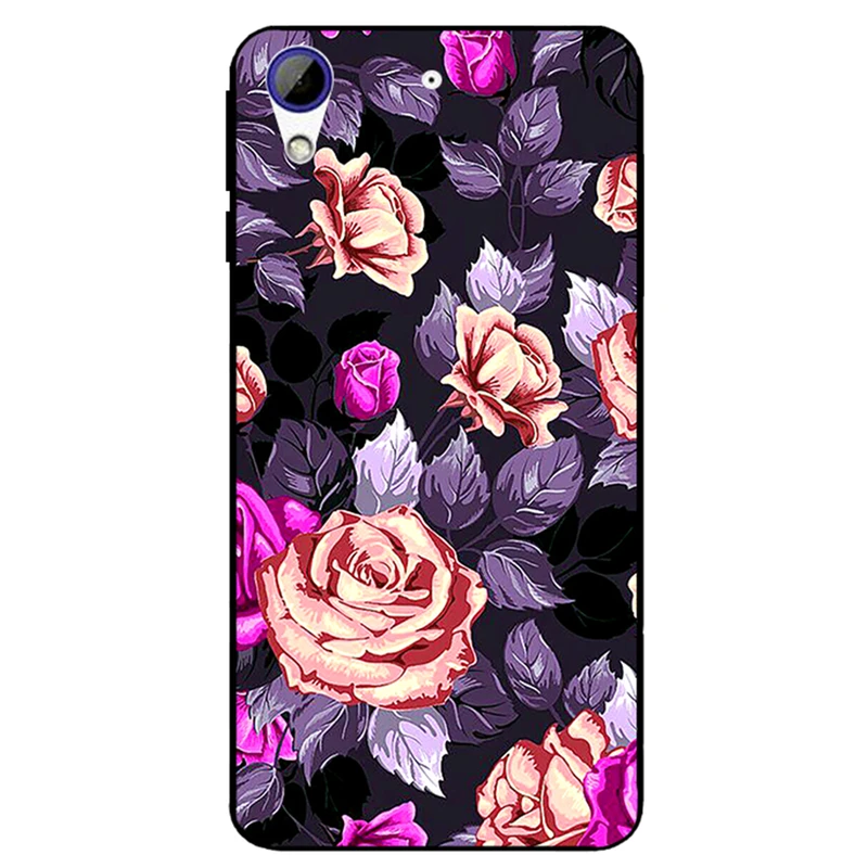کاور مگافون طرح گل مدل 1652 مناسب برای گوشی موبایل اچ تی سی Desire 728