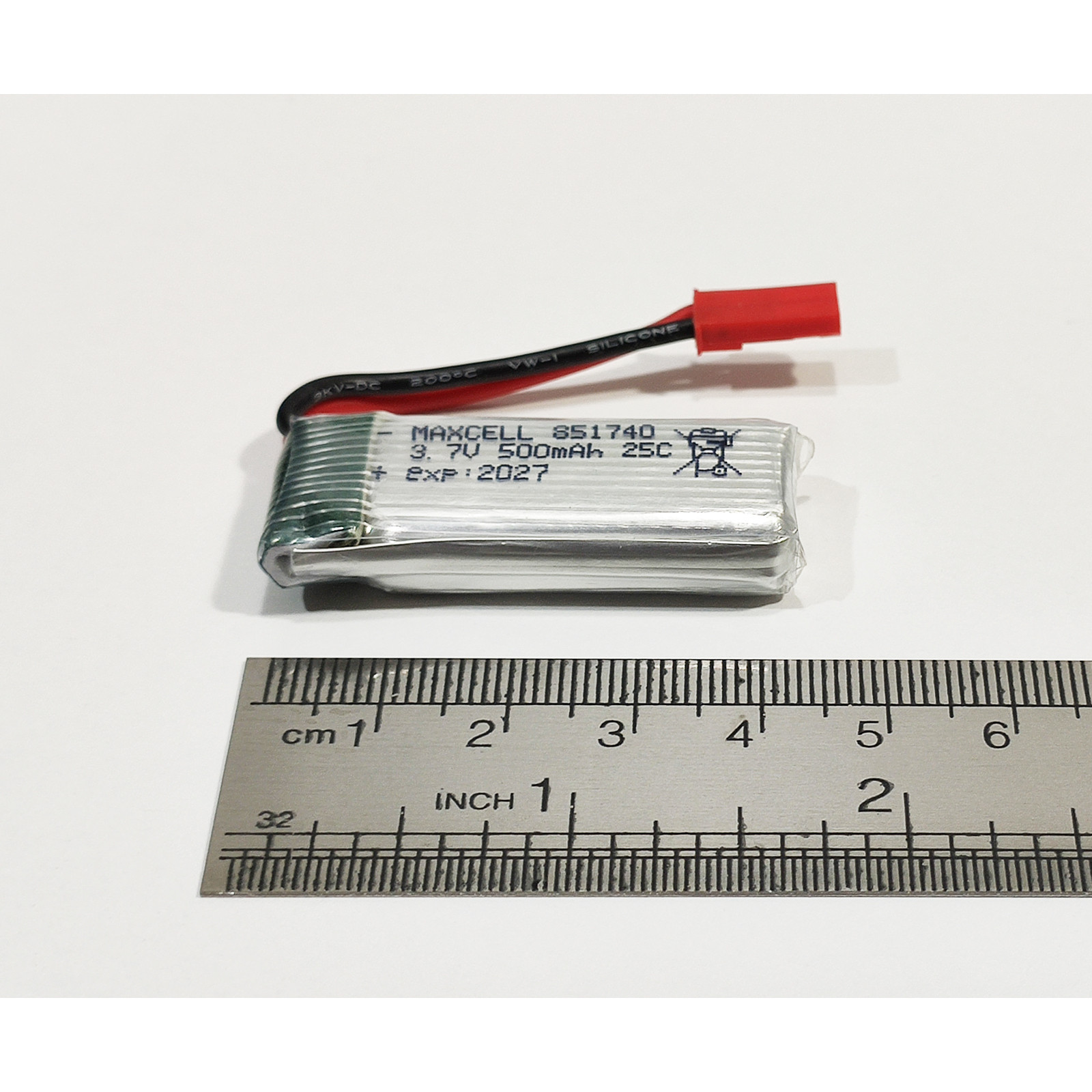باتری کوادکوپتر مکسل کد 500mah_25c