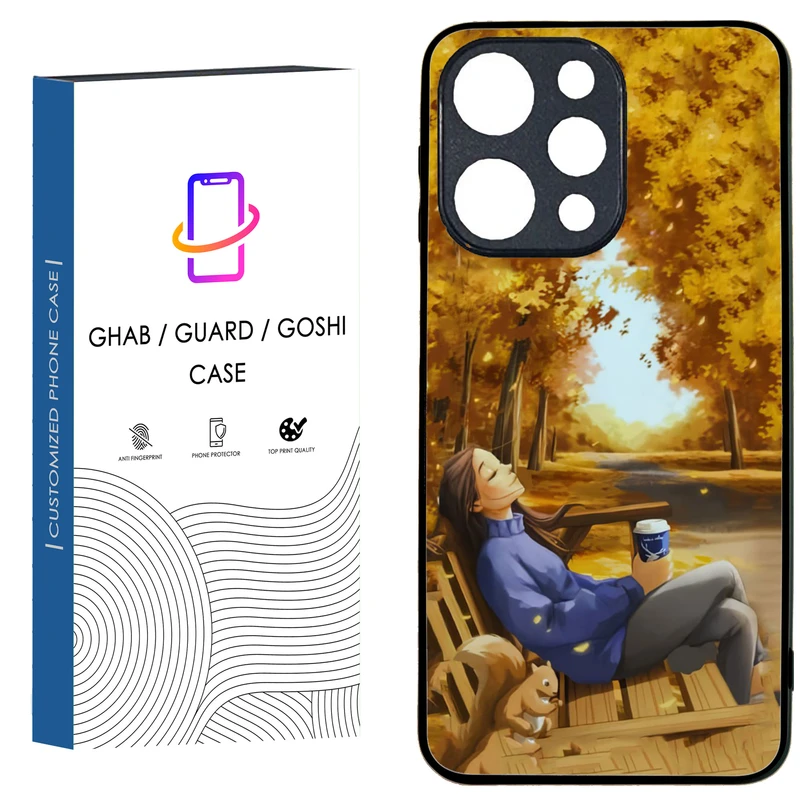 کاور قاب گارد گوشی طرح دخترانه کد 19 - tpu مناسب برای گوشی موبایل شیائومی Redmi 12 4G