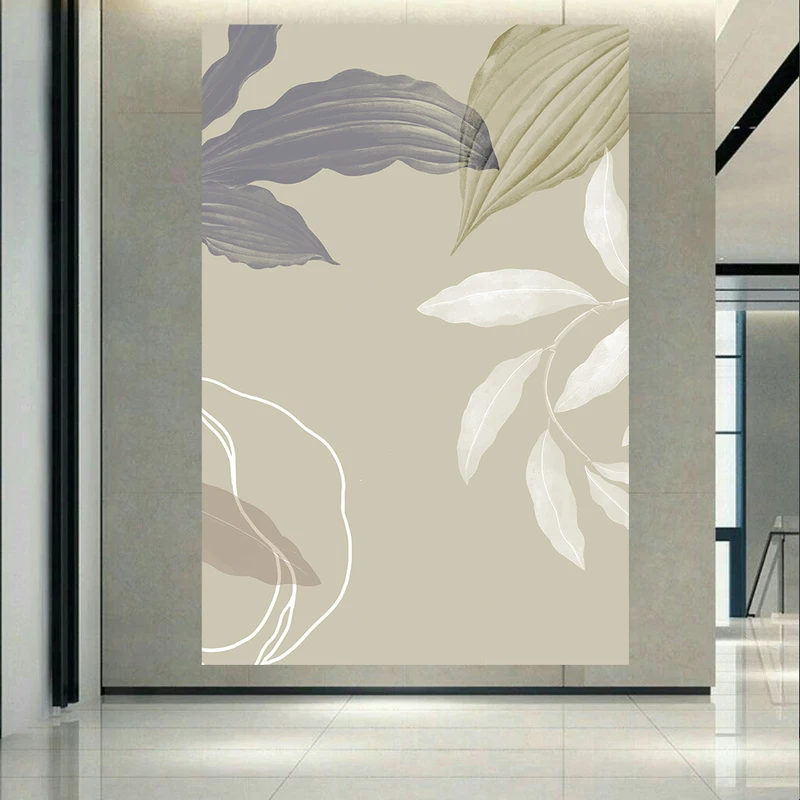 پوستر پارچه ای طرح مدرن مینیمال مدل برگ (1) کد AR302342