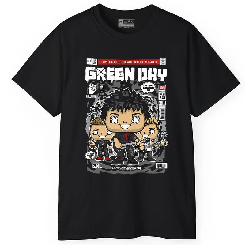 تی شرت آستین کوتاه مردانه پاد آفرین کد PT339