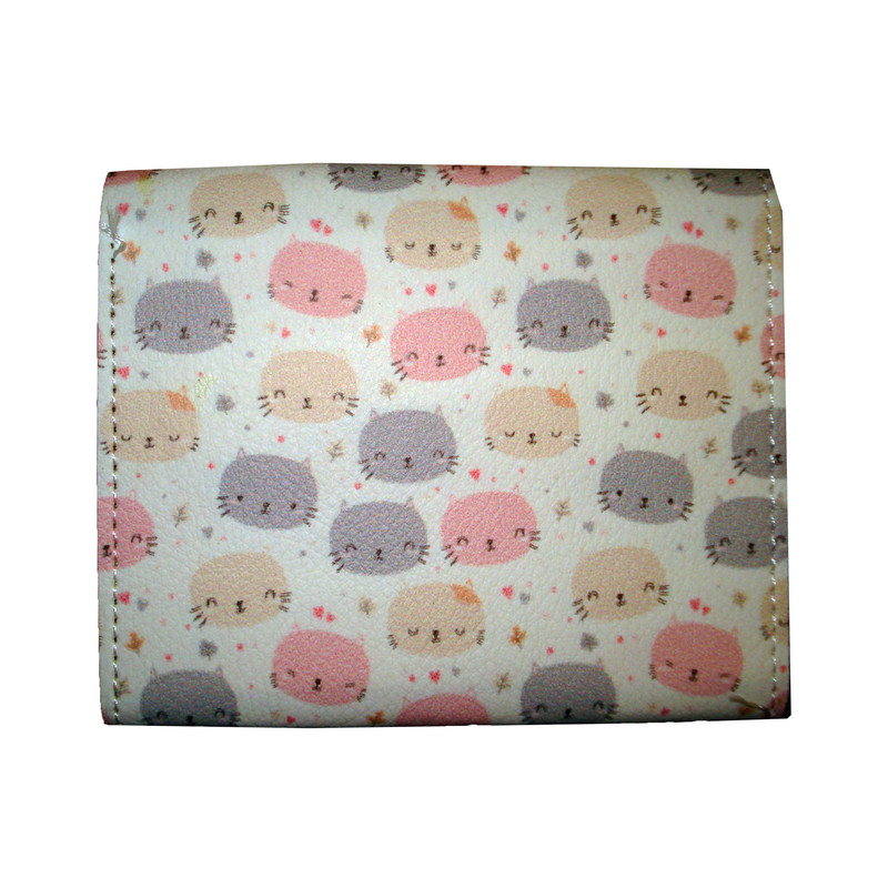 کیف پول دخترانه مدل cute cat کد Al-1006