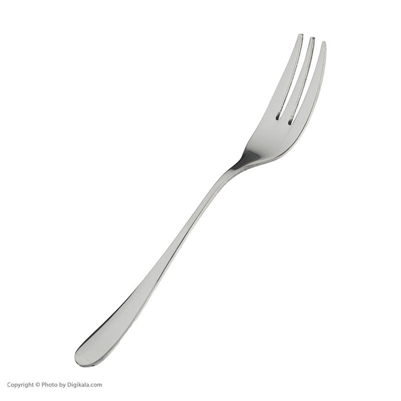 چنگال میوه خوری صنایع استیل ایران مدل پارما مجموعه شش عددی