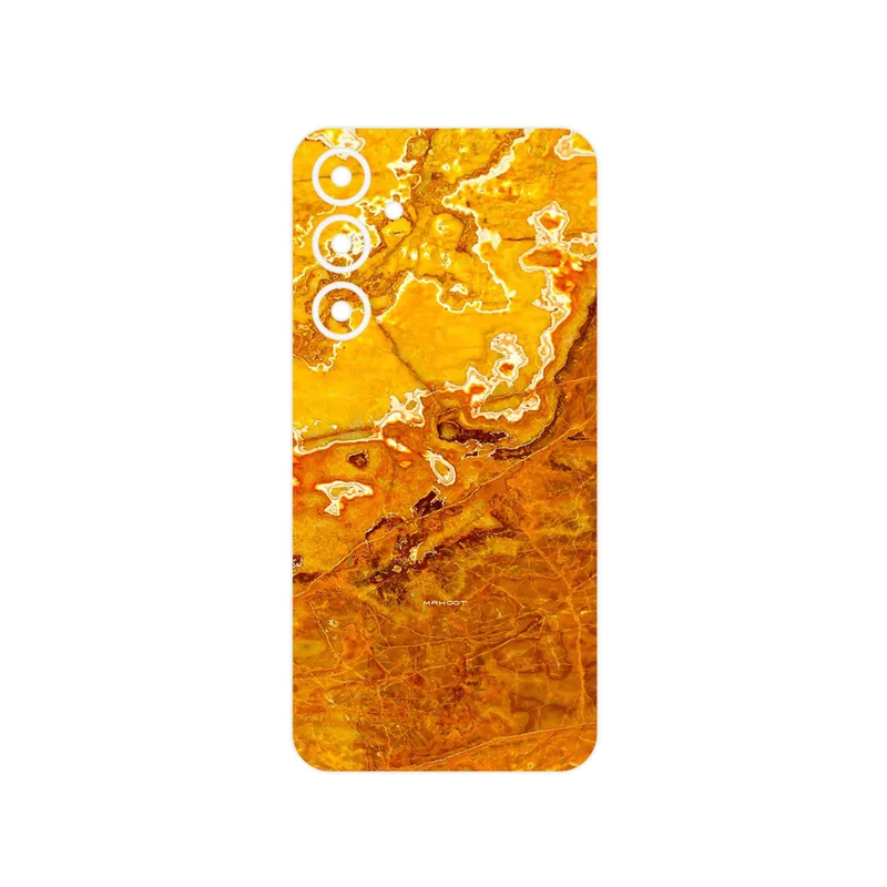 برچسب پوششی ماهوت مدل Gold Marble مناسب برای گوشی موبایل سامسونگ Galaxy S23 FE