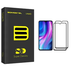 Somastel Sd Glass Screen Protector For Xiaomi Redmi Note 8 Pro Pack Of 2