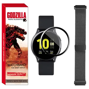 محافظ صفحه نمایش گودزیلا مدل GS-MLS مناسب برای ساعت هوشمند سامسونگ Active 2 44mm به همراه بند
