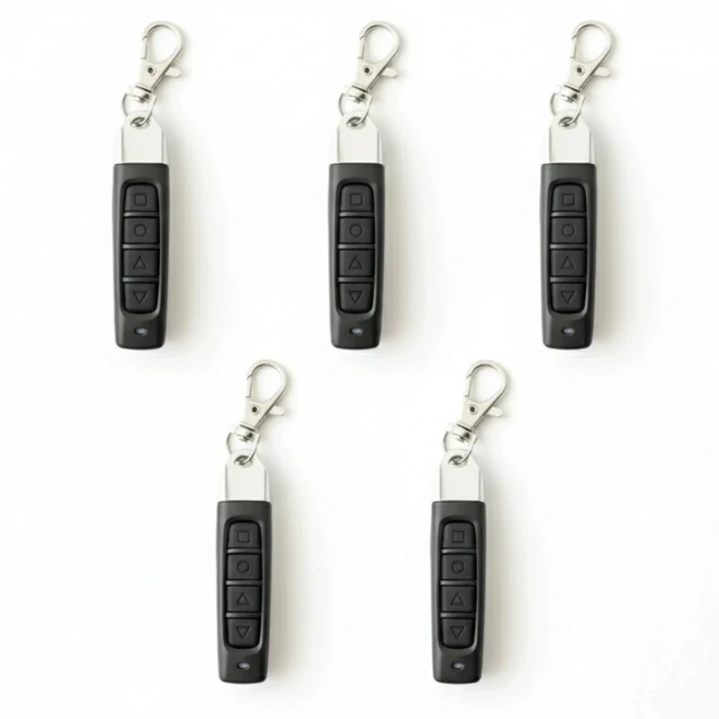 ریموت بلوتوثی دربازکن مدل black-pencil کد۴۳۳ مگاهرتز بسته 5عددی