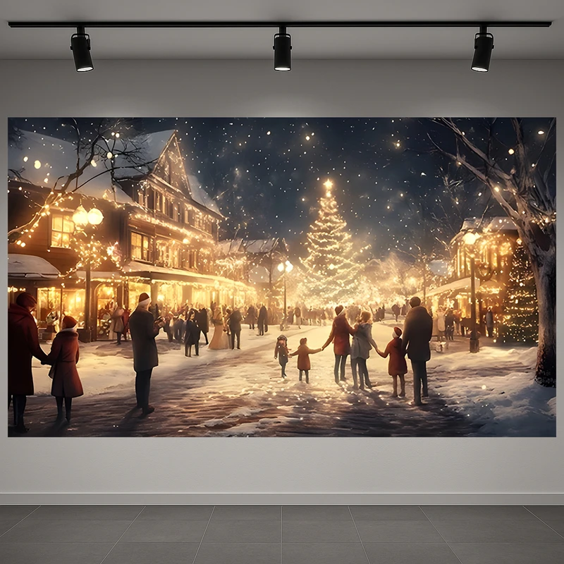 پوستر طرح بک لایت کریسمس مدل نورانی کد PD1311330