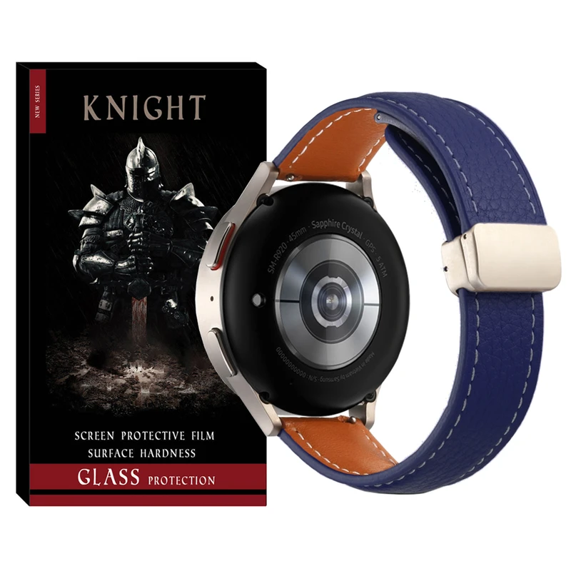 بند نایت مدل Magnet Leather مناسب برای ساعت هوشمند سامسونگ Galaxy Watch 6 40mm / 6 44mm / 6 Classic 43mm / 6 Classic 47mm