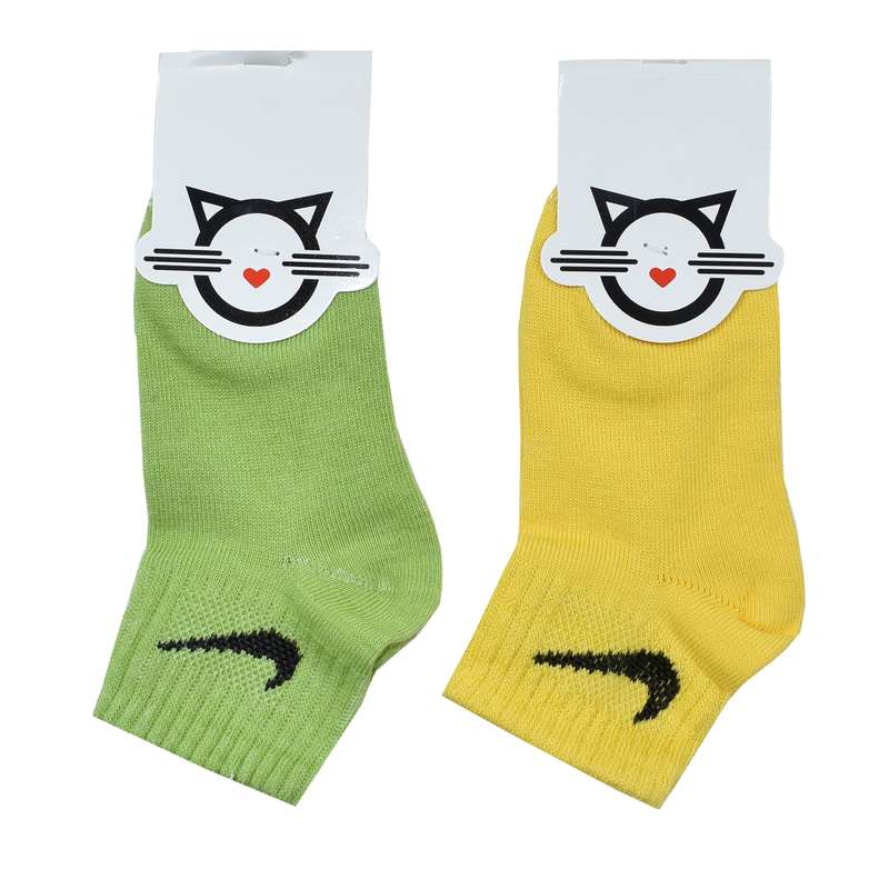 جوراب بچگانه مدل 904 -2 مجموعه دو عددی