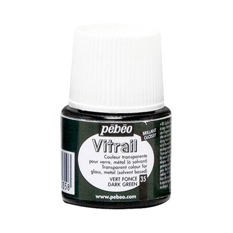 رنگ ویترای پ ب او شفاف مدل Dark Green 35 حجم 45 میلی لیتر رنگ ویترای پ ب او شفاف مدل Dark Green 35 حجم 45 میلی لیتر