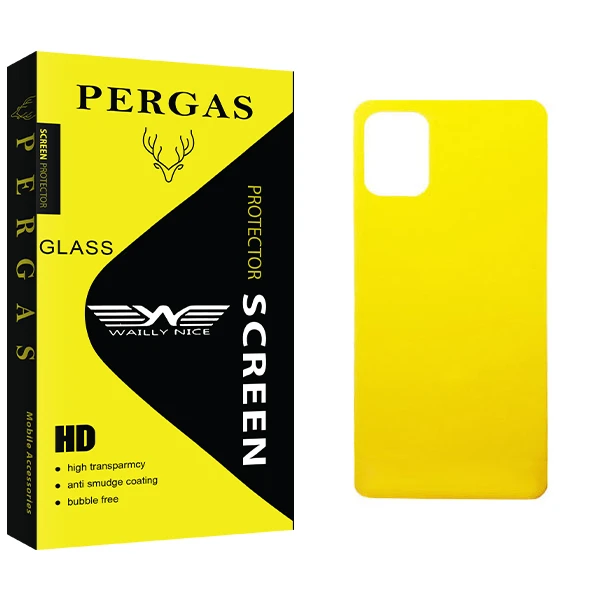 محافظ پشت گوشی وایلی نایس مدل Pergas Glass مناسب برای گوشی موبایل سامسونگ Galaxy A51