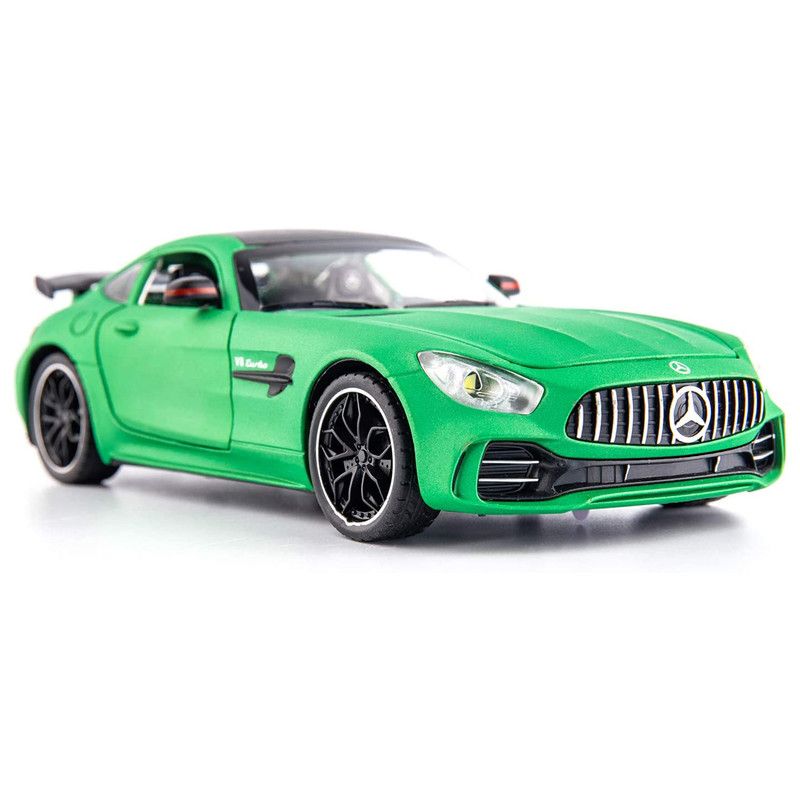 ماکت ماشین مدل فلزی 6درب بازشو موزیکال BENZ AMG GT دودزا -  - 7