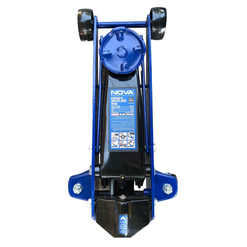 جک سوسماری هیدرولیک نووا مدل 4212 ظرفیت 3 تن