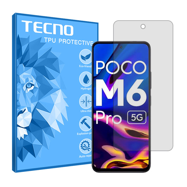 محافظ صفحه نمایش شفاف تکنو مدل Hygel مناسب برای گوشی موبایل شیائومی Poco M6 Pro