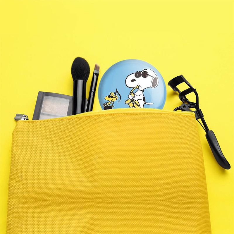 آینه جیبی خندالو مدل انیمیشن اسنوپی Snoopy کد 13881 آینه جیبی خندالو مدل انیمیشن اسنوپی Snoopy کد 13881