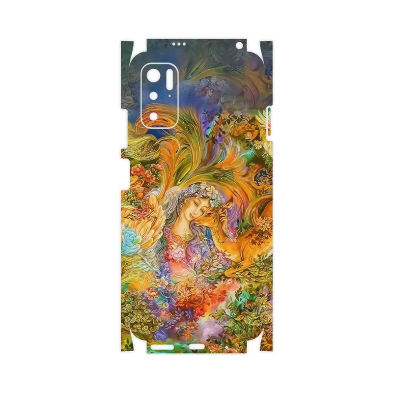 برچسب پوششی ماهوت مدل Persian miniature 3-FullSkin مناسب برای گوشی موبایل شیائومی Poco M3 Pro 5G