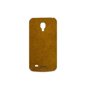 MAHOOT Brown-Chamois-Leather Cover Sticker for Samsung Galaxy S4 mini