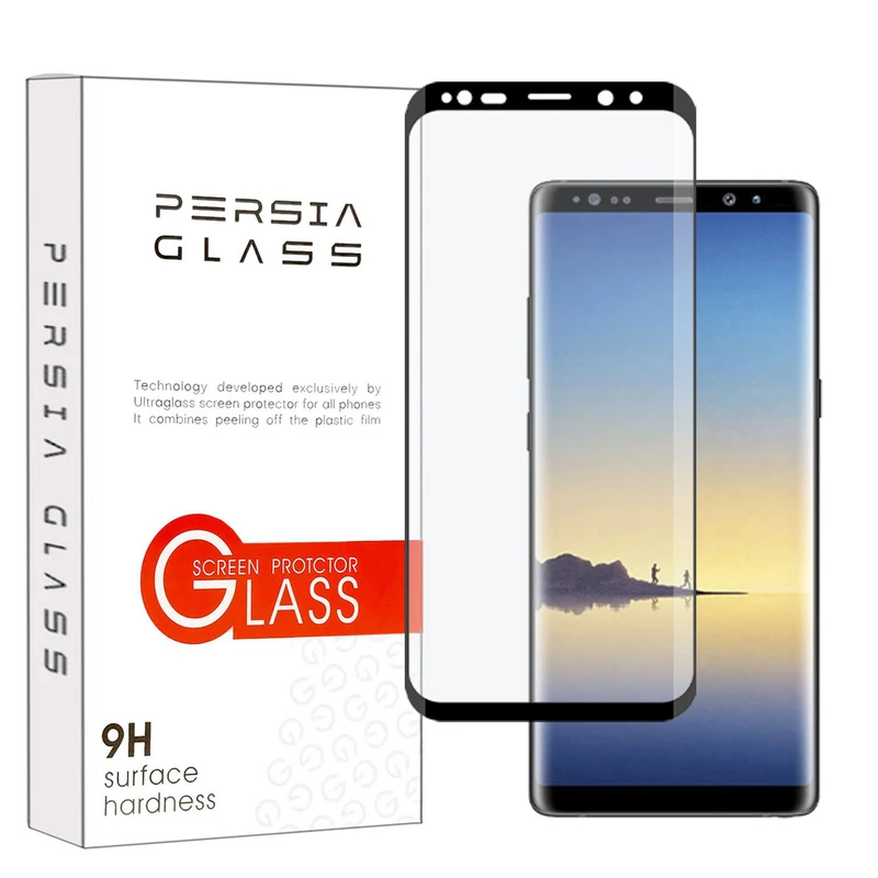 محافظ صفحه نمایش سرامیکی مات پرشیا گلس مدل EDGCMP مناسب برای گوشی موبایل سامسونگ Galaxy Note 8 / Galaxy Note 9