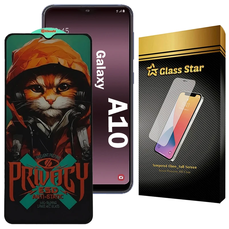 محافظ صفحه نمایش گلس استار مدل CATPRVS مناسب برای گوشی موبایل سامسونگ Galaxy A10