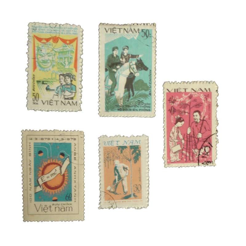 تمبر یادگاری مدل ملل کد DS1666 مجموعه 5 عددی