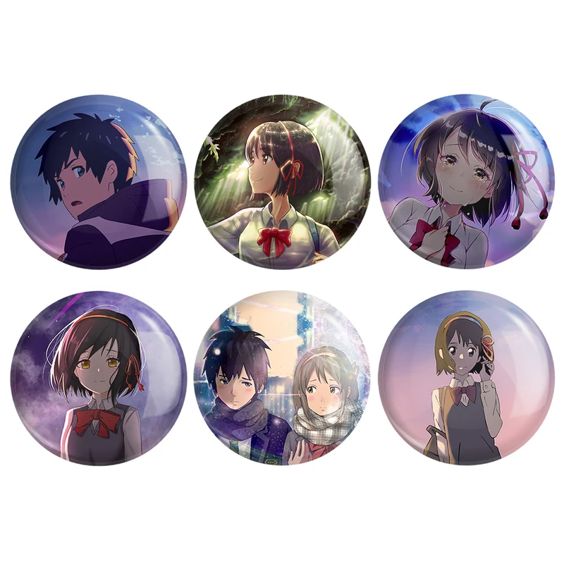 مگنت خندالو طرح انیمه یورنیم کد 858A مجموعه 6 عددی