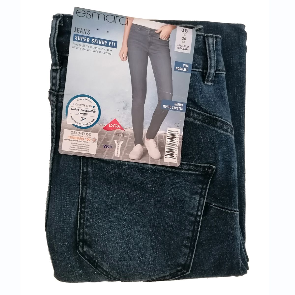 شلوار جین زنانه اسمارا مدل سوپر اسکینی فیت کد 13806468 -  - 6