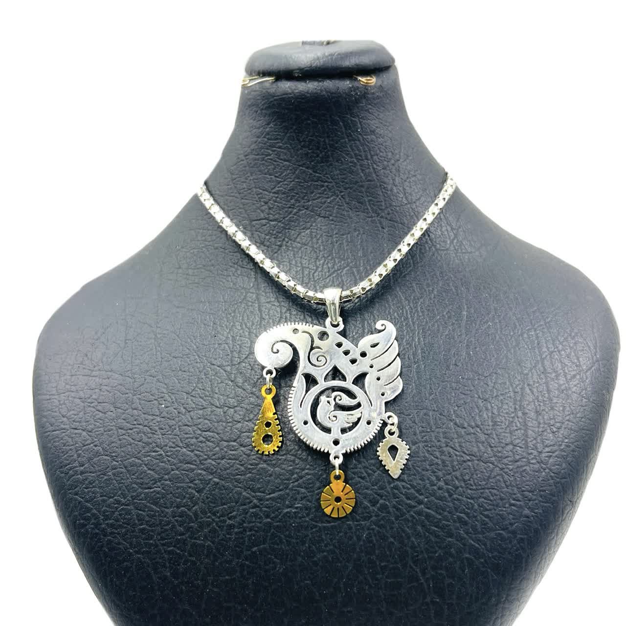 گردنبند نقره زنانه مدل se-6655 -  - 1