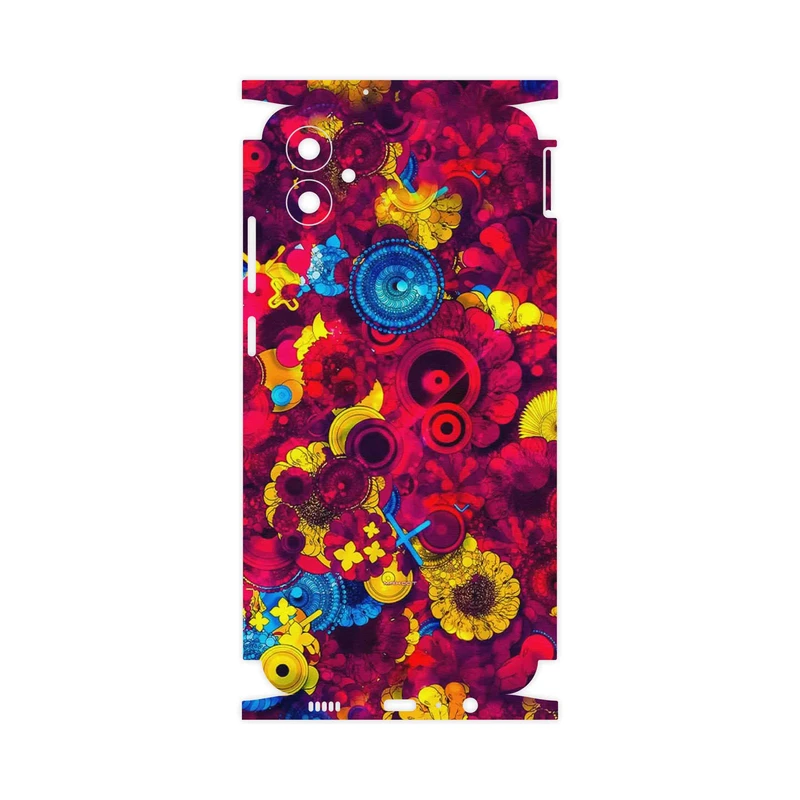 برچسب پوششی ماهوت مدل Vector Flower Garden Digital Art-FullSkin مناسب برای گوشی موبایل سامسونگ A04e