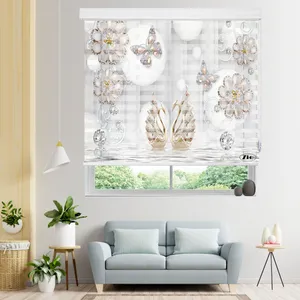  پرده زبرا زیو مدل 3D-1094 سایز 100x150 سانتی متر